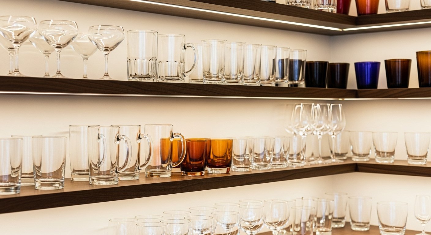 Whisk 52cb4dbec5 Como Organizar Sua Coleção de Taças de Cerveja: 7 Métodos Profissionais Para Maximizar Espaço e Beleza