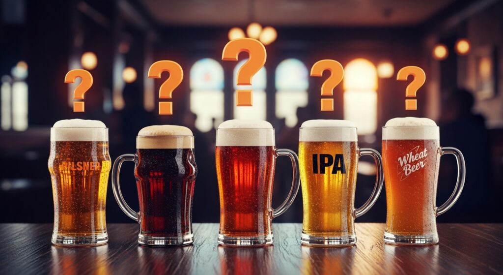 Mitos taças de cerveja