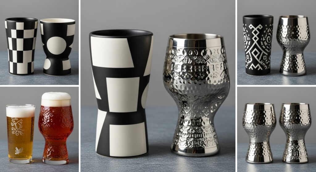 Taça de cerveja design