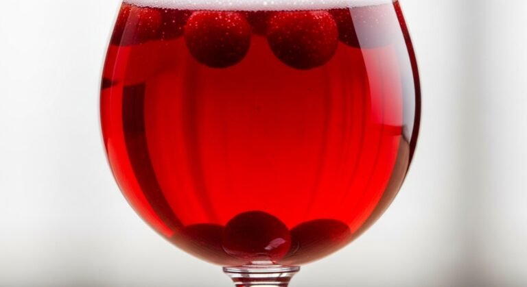 Taça para cerveja frutada