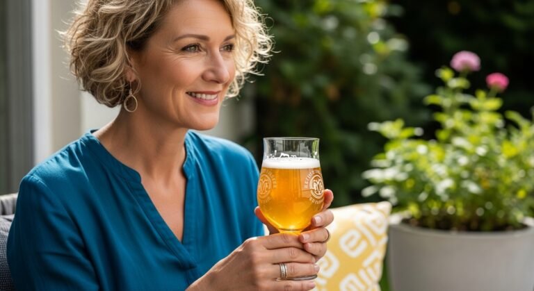 Taça de cerveja sem alcool