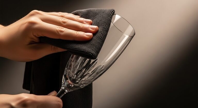 Secar taça de cerveja