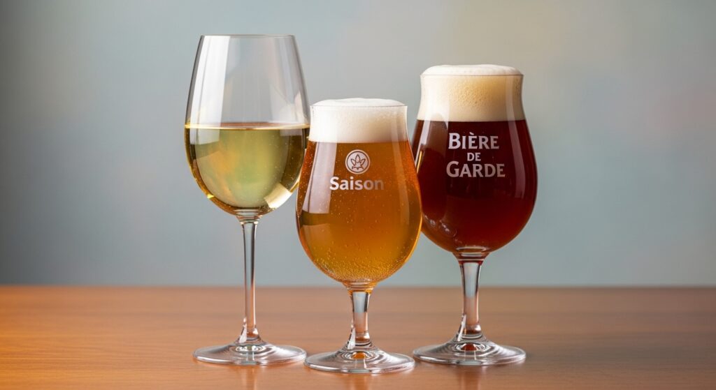 Taça de vinho para cerveja
