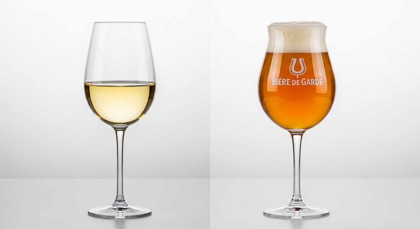 Taça de vinho para cerveja