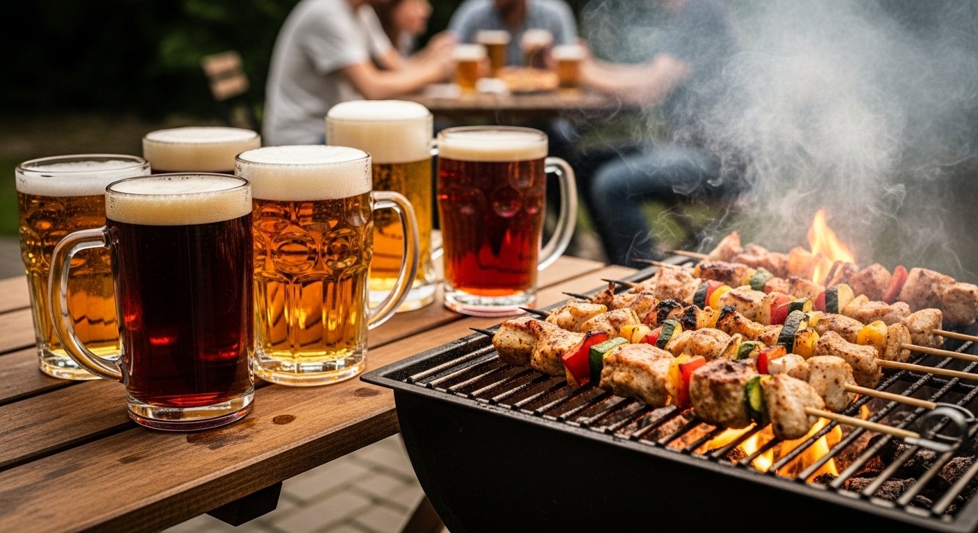 Cerveja e Churrasco