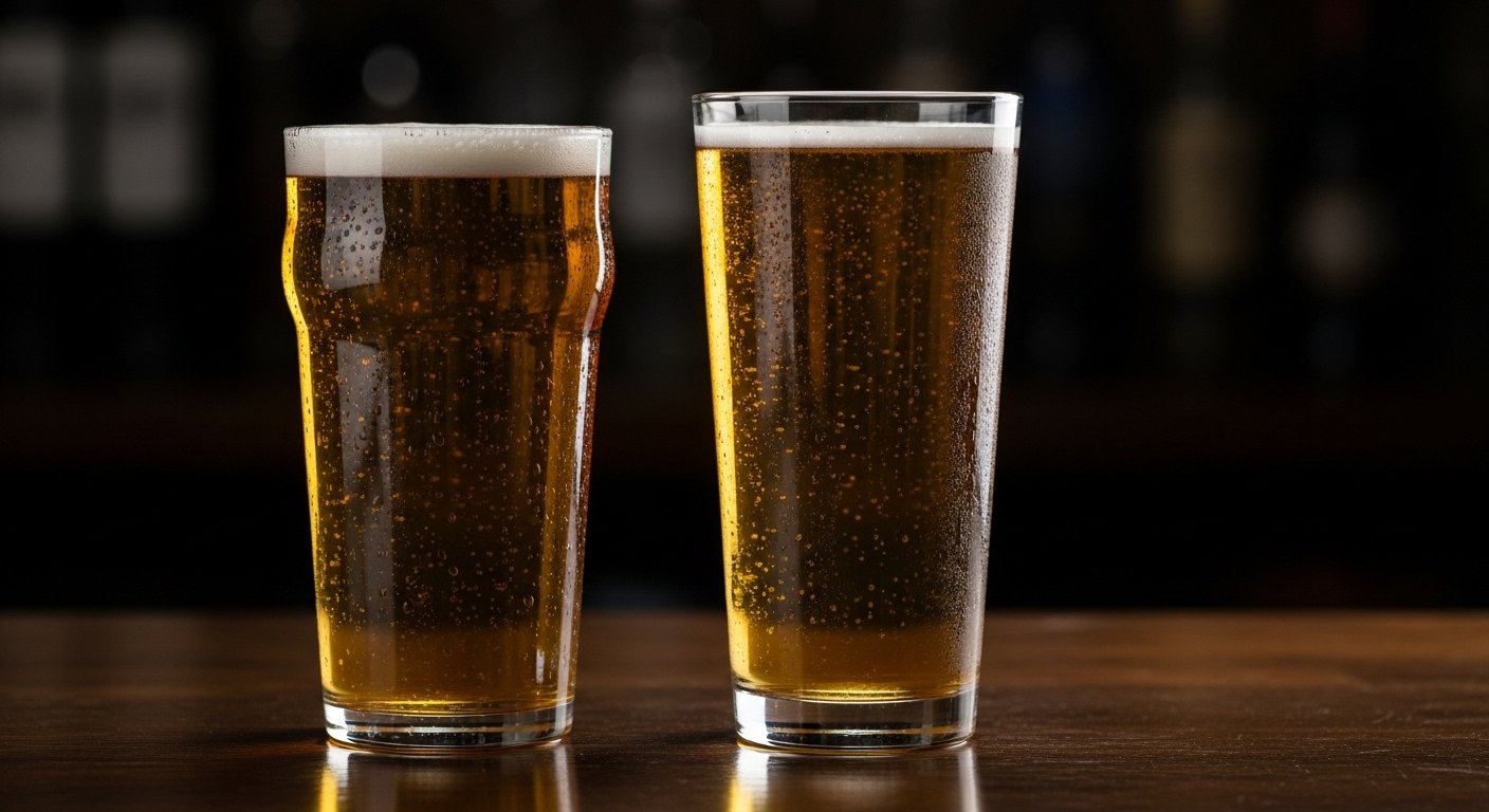 Copo Pint vs Lager
