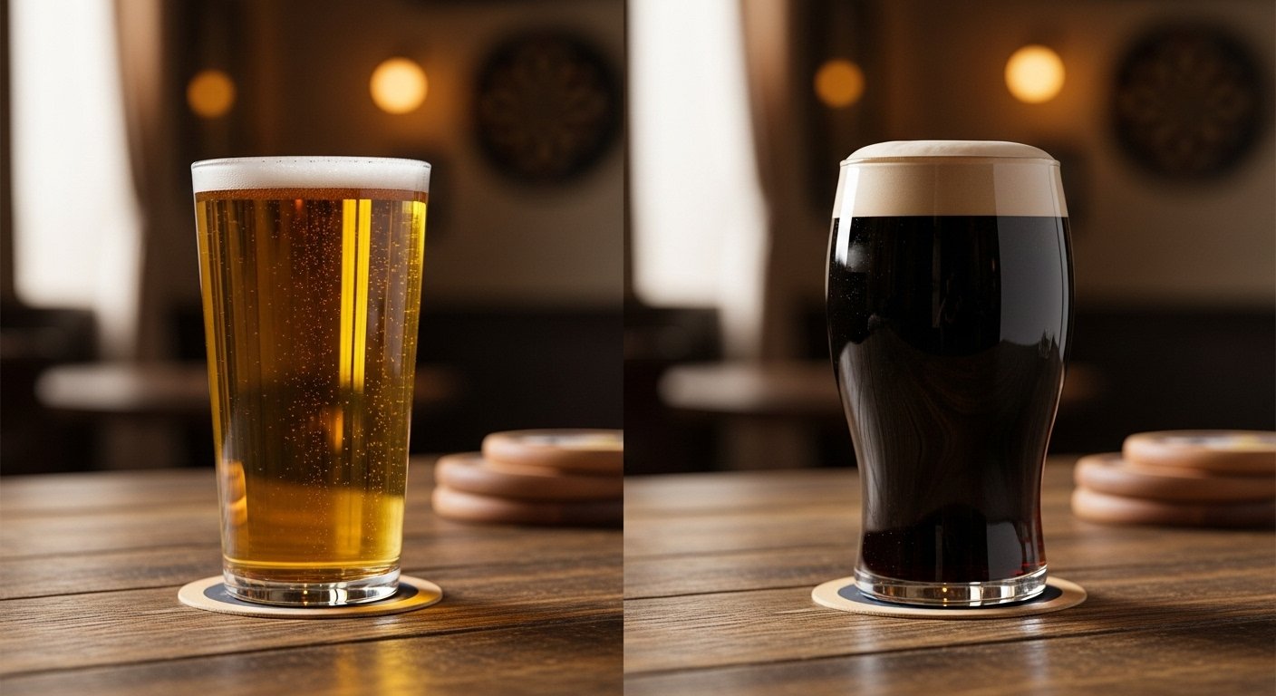 Copo pint americano vs ingles