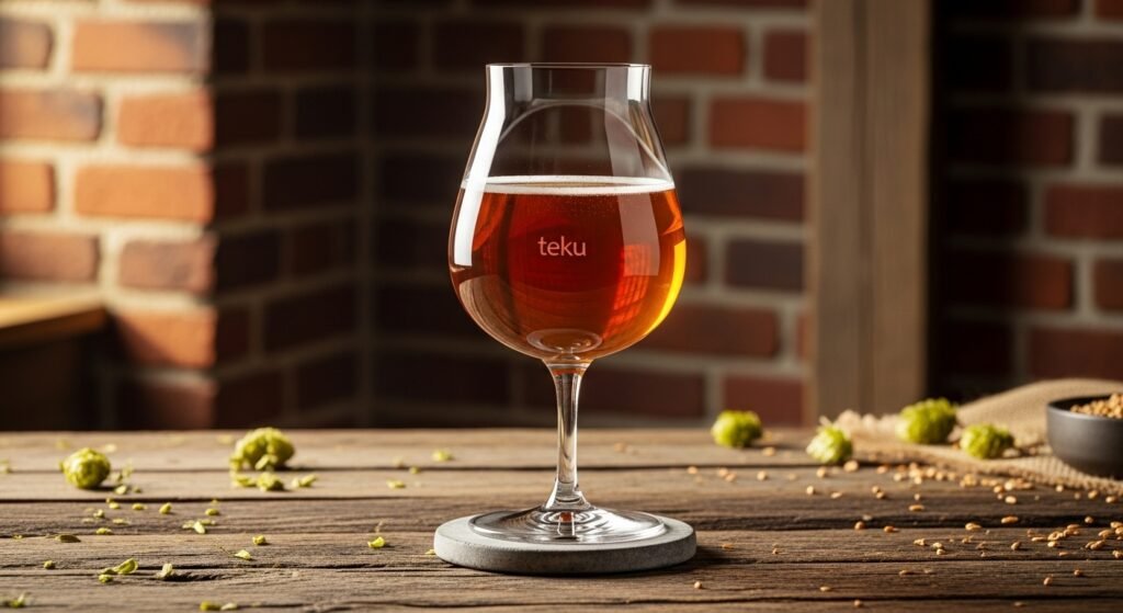 taca-teku-cerveja Taça teku com cerveja IPA