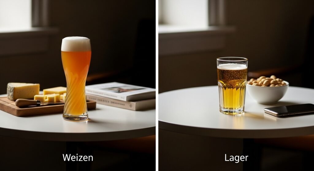 weizen-vs-lager Copo Weizen vs Lager