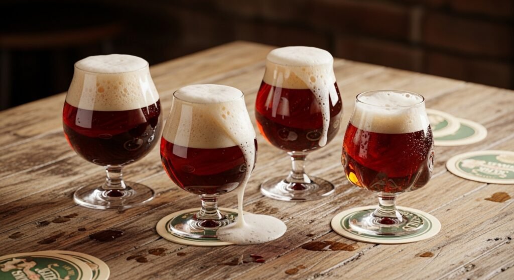 Taça Snifter com Barley Wine